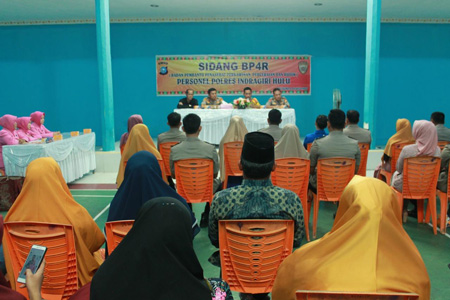 7 Wanita dan Pasangannya Disidang di Gor Tribrata Polres Inhu